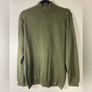 Vintage Murano Italian Wool‎ Mock Neck Sweater